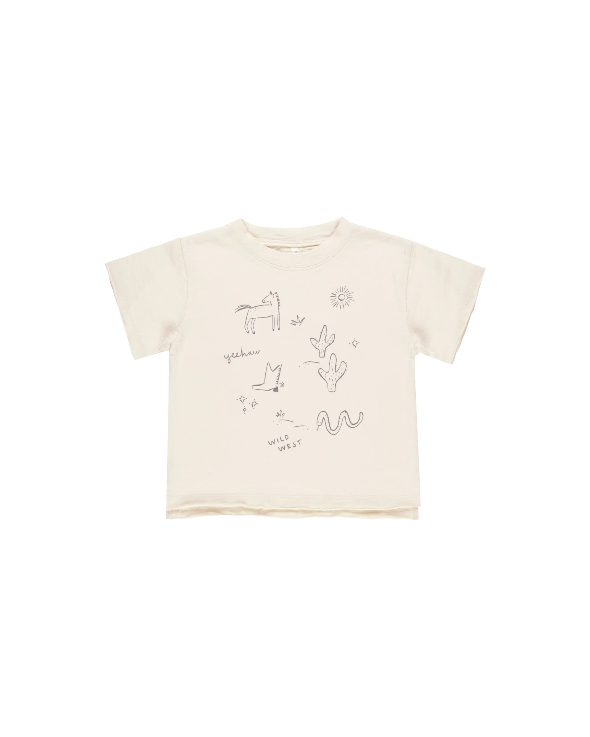 Raw Edge Tee || Wild West