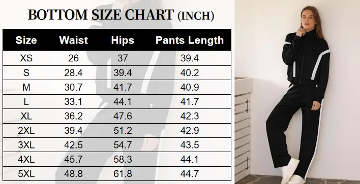 Women 2 Piece Outfits Tracksuit Matching Set