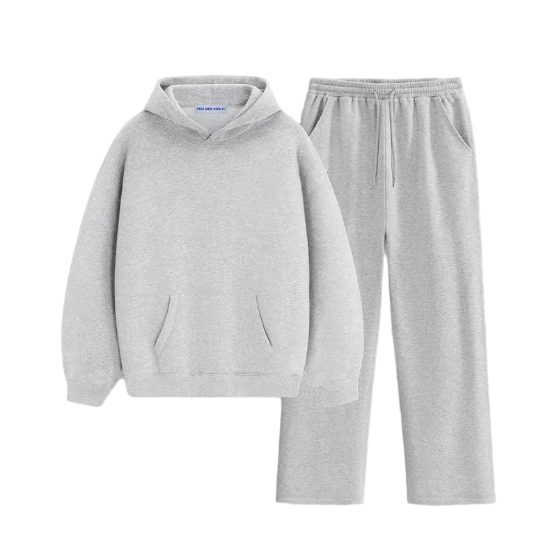 2 Piece Outfits Lounge Hoodie Sweatsuit Sets Unisex