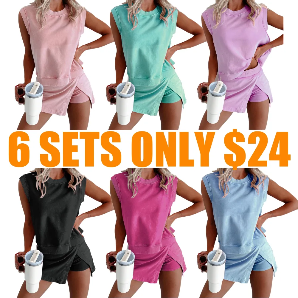 Women's Casual Summer 2 Piece