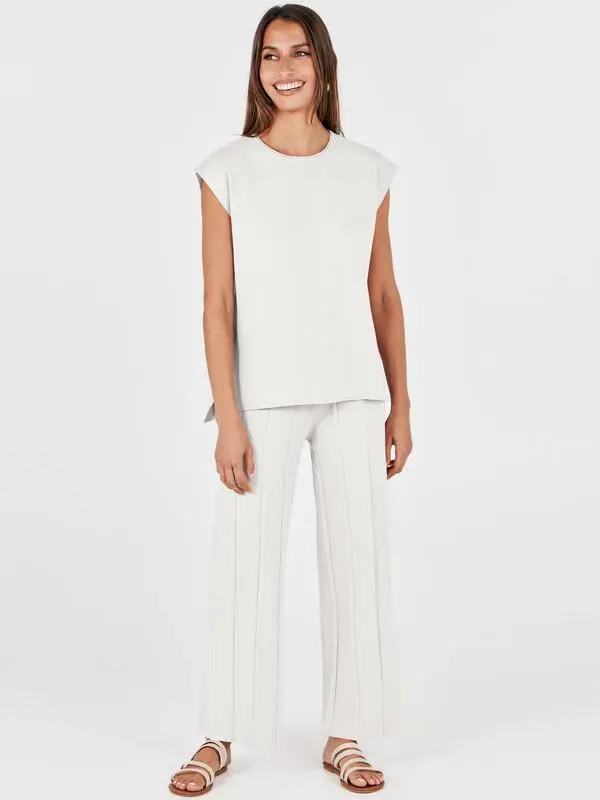 Women’s Crewneck & Wide Leg Lounge Set