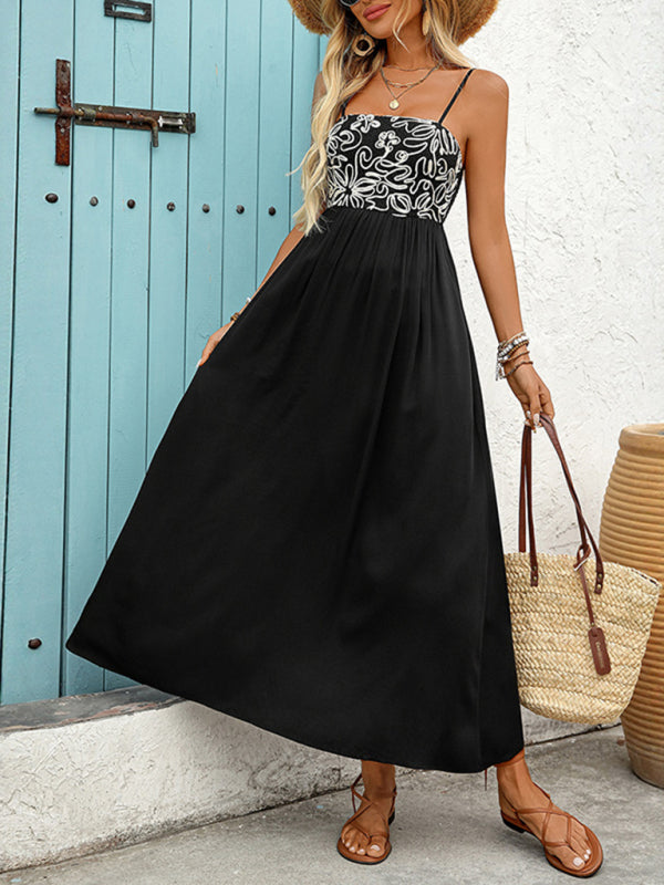 Sleeveless Strappy Midi Dress