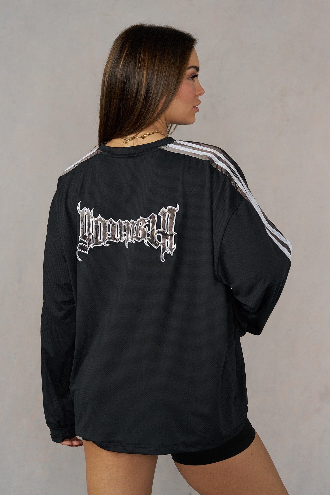 W4302 - Camo Longsleeve Jersey