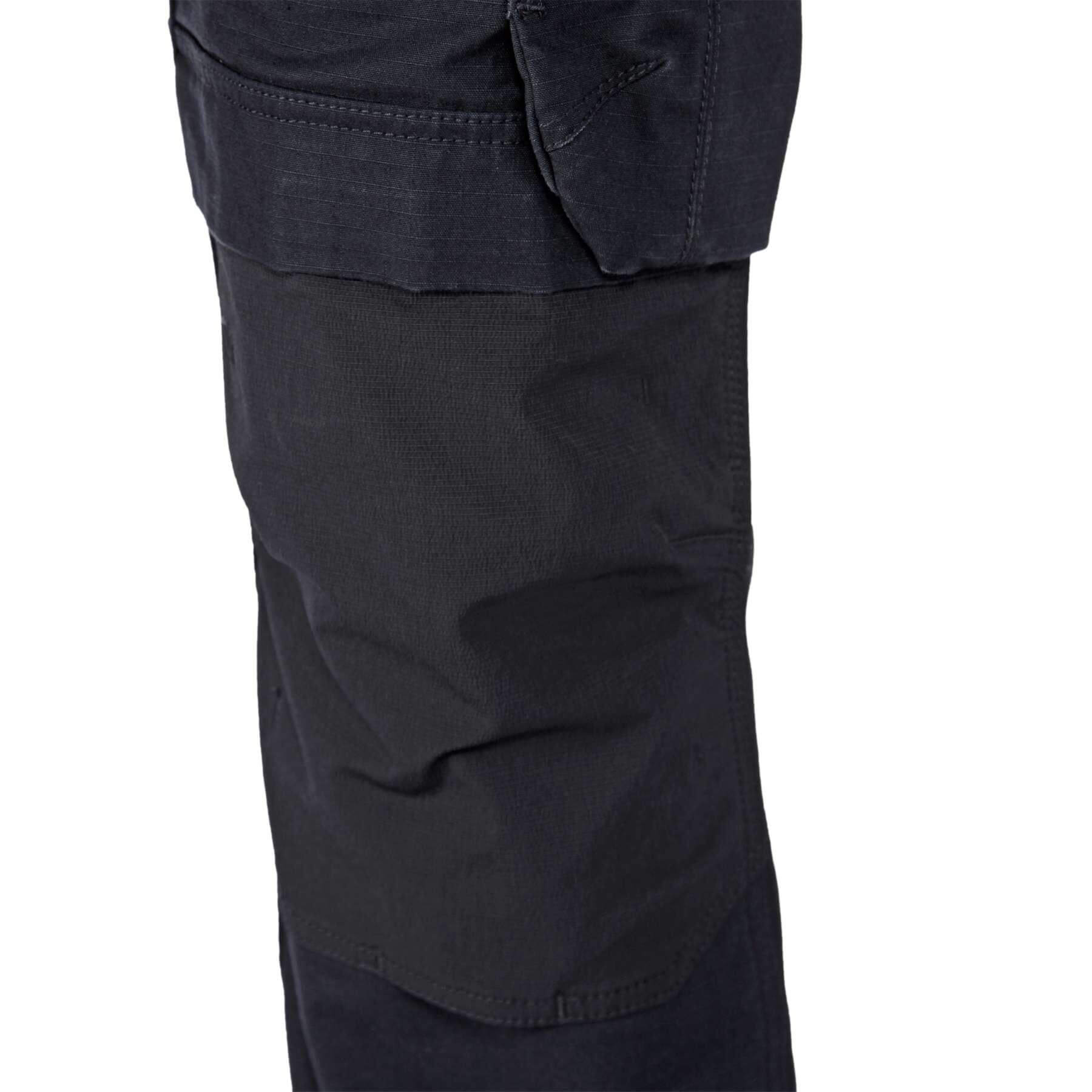 CHT Relaxed Straight Steel Rugged Flex Stretch Ripstop Double-Front Cargo Trousers 105072