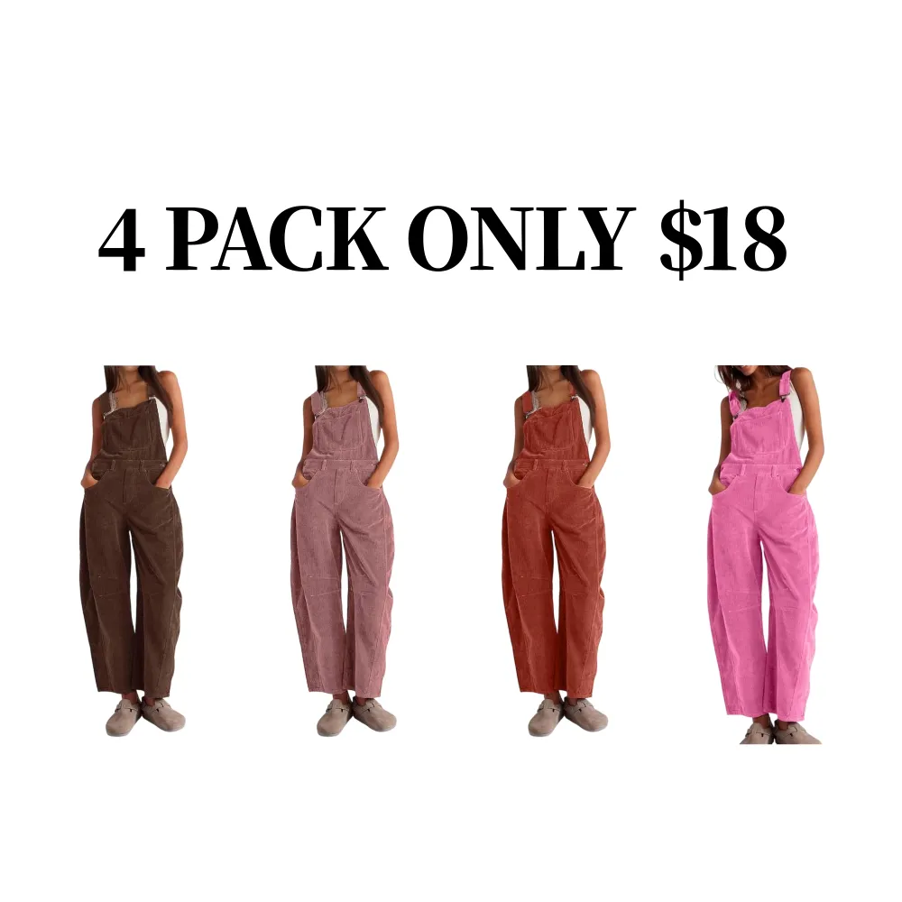 Corduroy Overalls for Women