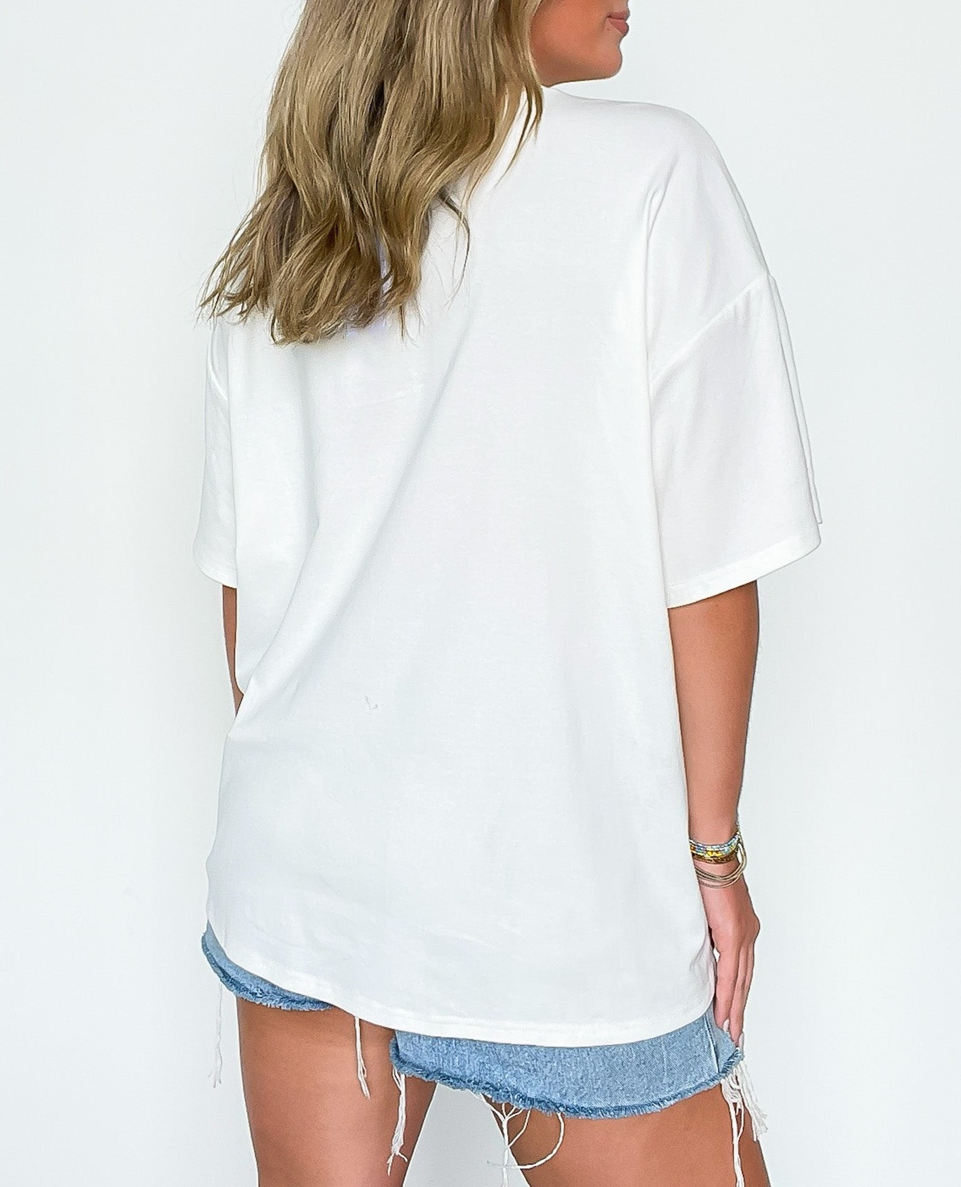 Girls Boot Graphic Oversized Tee