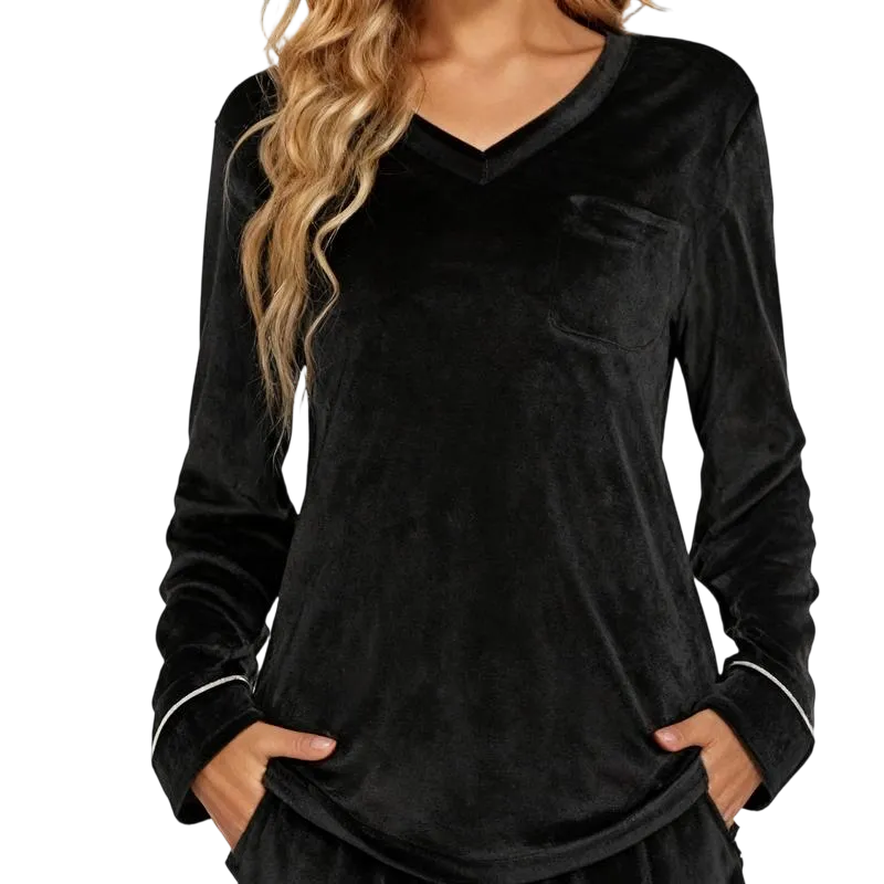 Pajamas Sets Velvet PJs Set