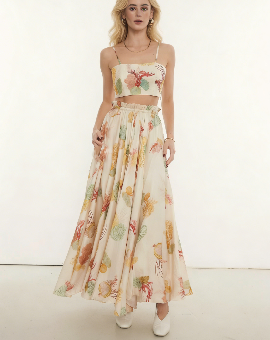 Summer Maxi Skirt | La Mer