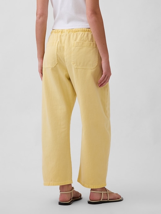 Easy Double-Knee Barrel Pants