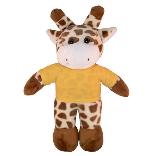 Soft Plush Giraffe with Tee 8inch