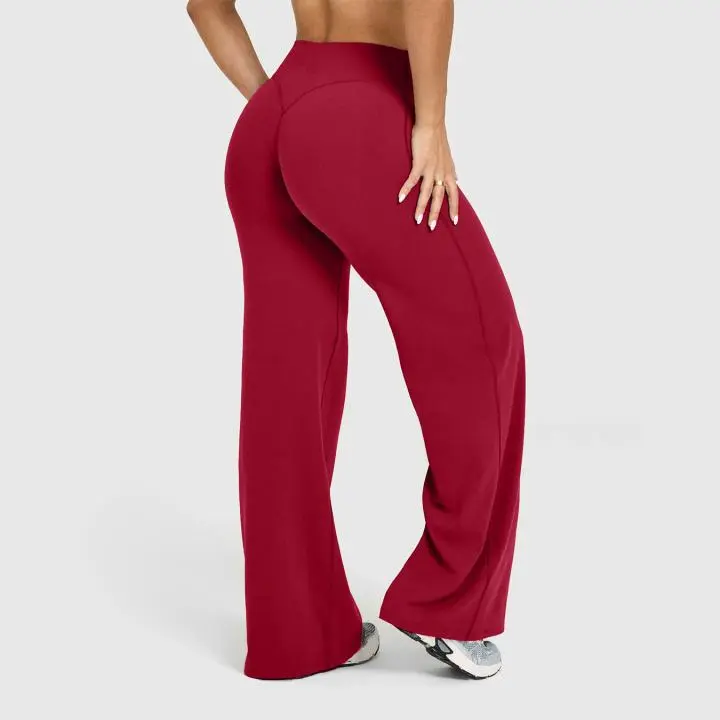 Women's Loose-Fitting High-Waisted Stretchy Pants
