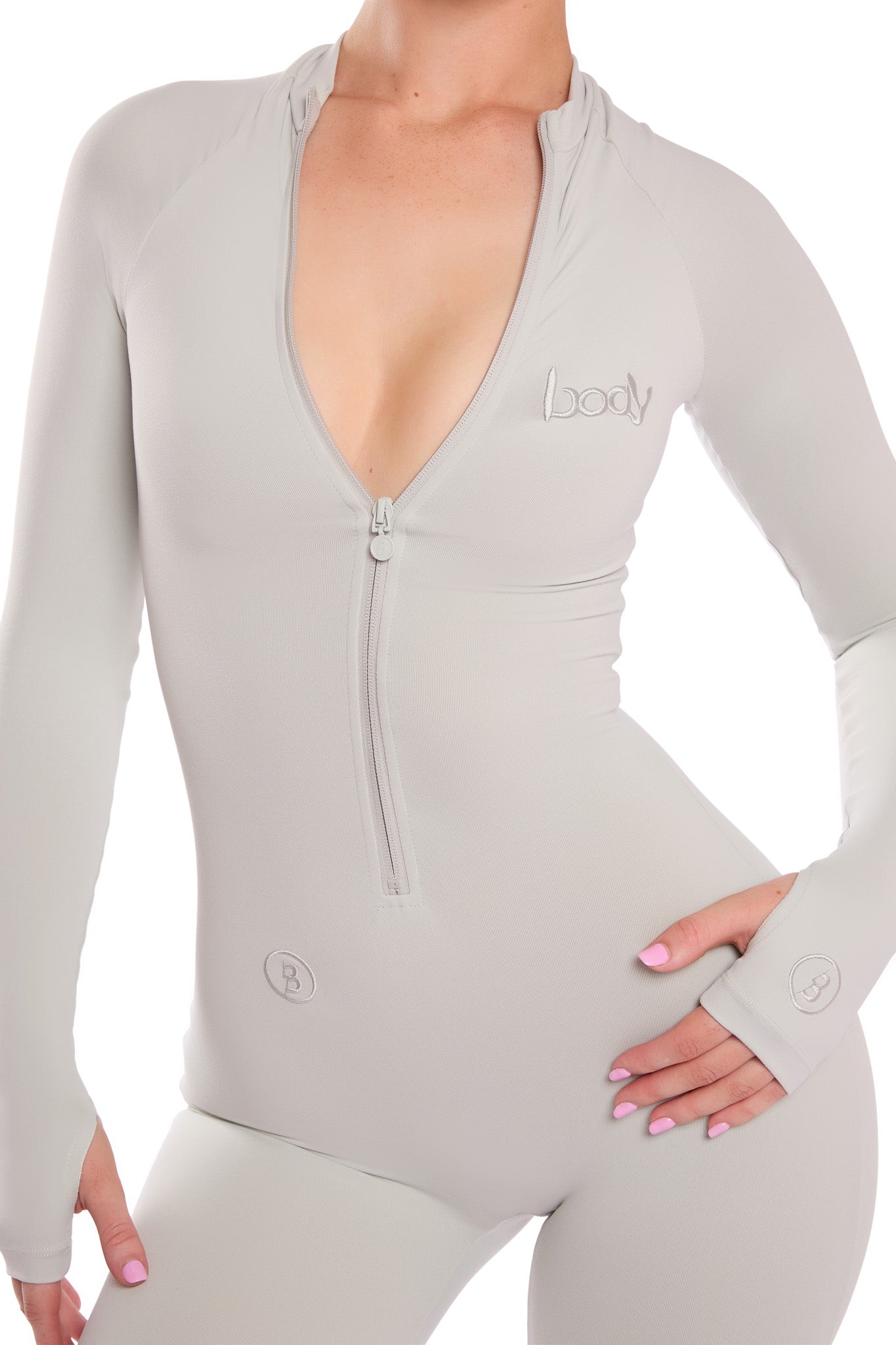 BASICS JUMPSUIT (SLATE GREY)