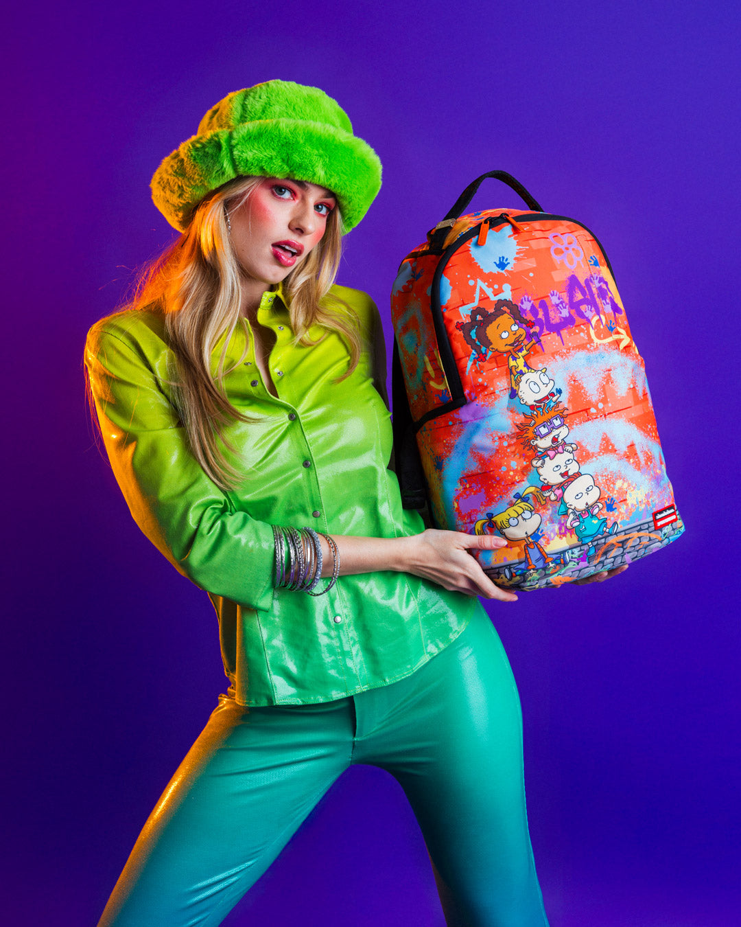 RUGRATS PAINT SITUATION DLXR BACKPACK