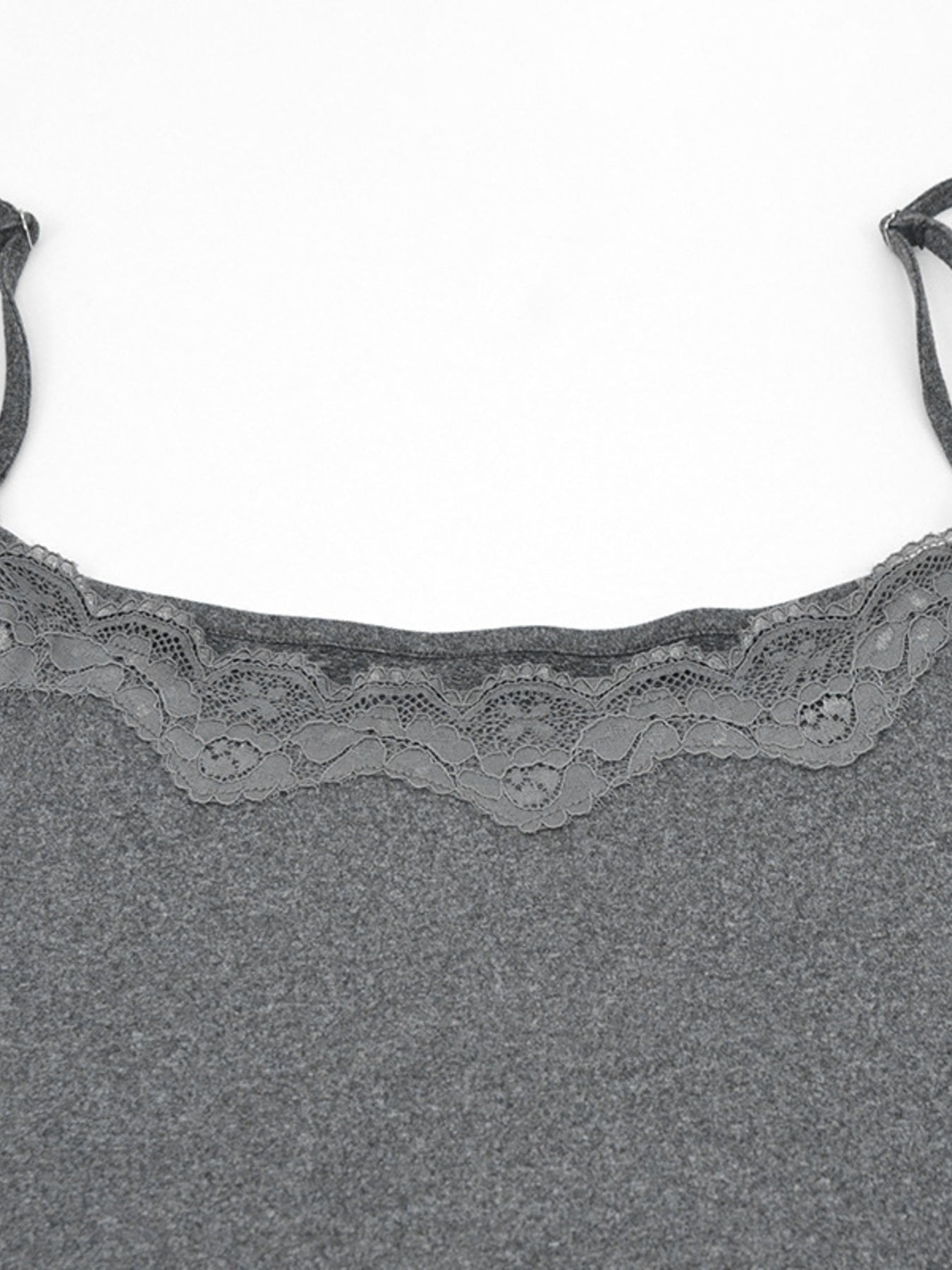 Lace Trim Bodycon Mini Dress