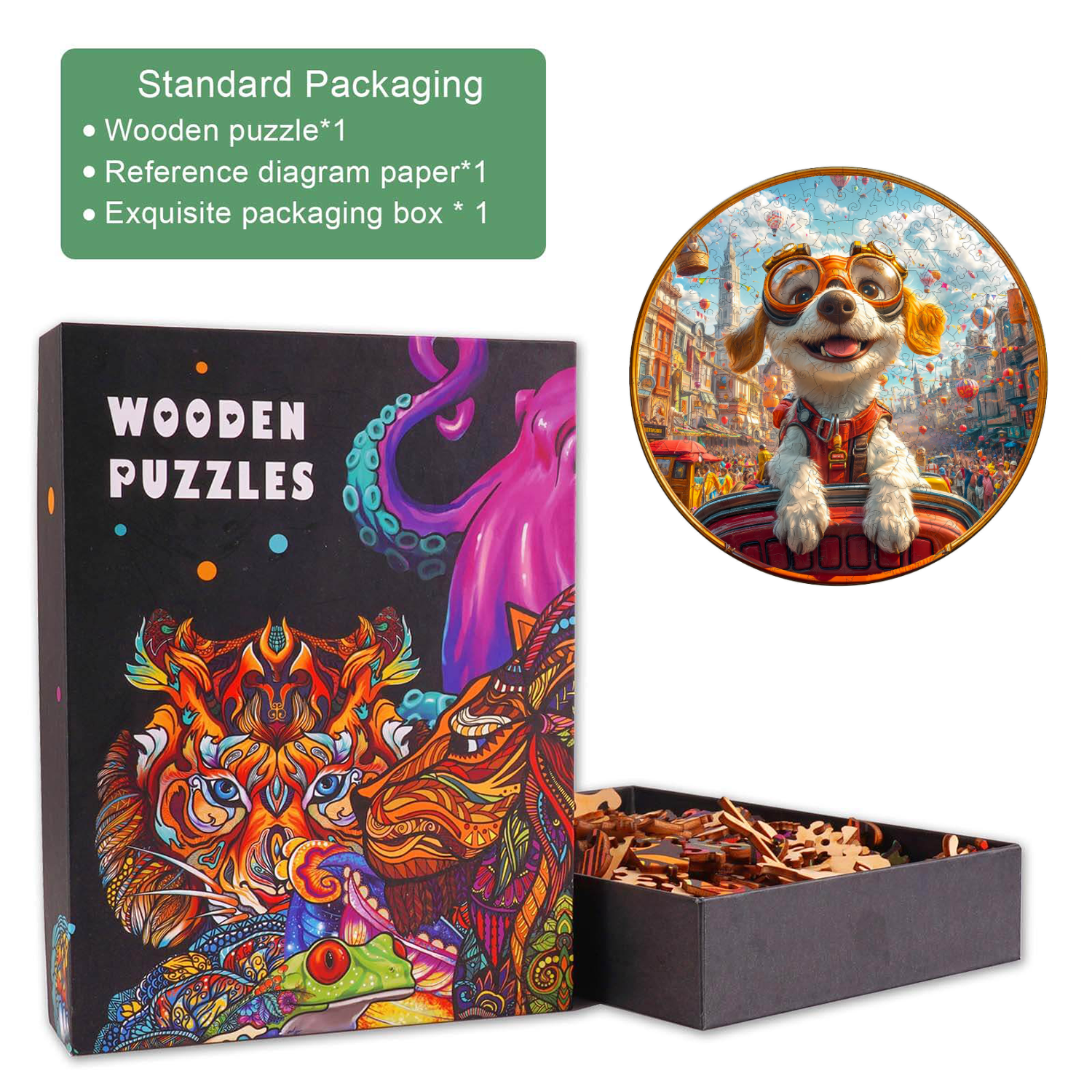 Parade Navigator Wooden Jigsaw Puzzle