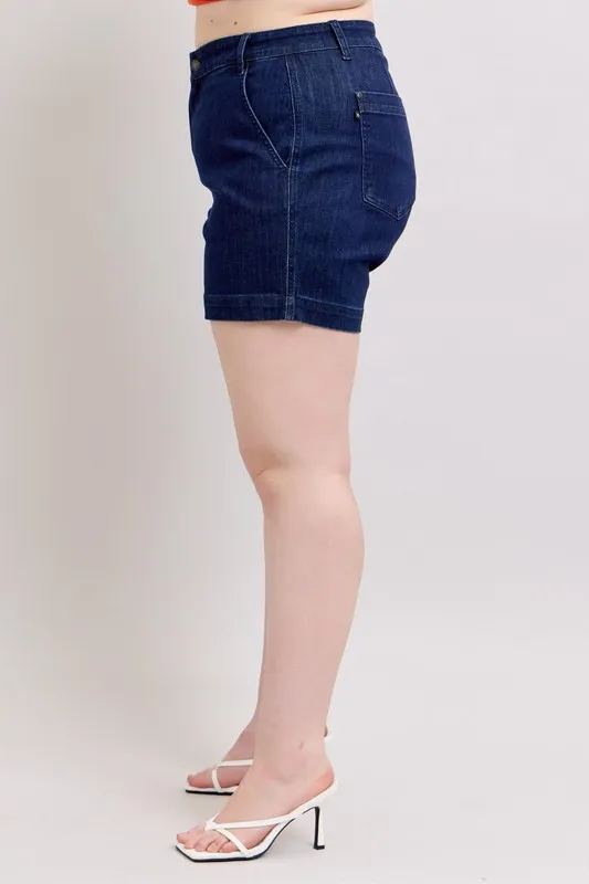 High Waist Denim Shorts
