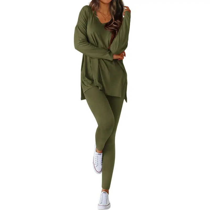 Two-Piece Sets For Women Fall Fashion 2025 Casual Lounge Matching Set