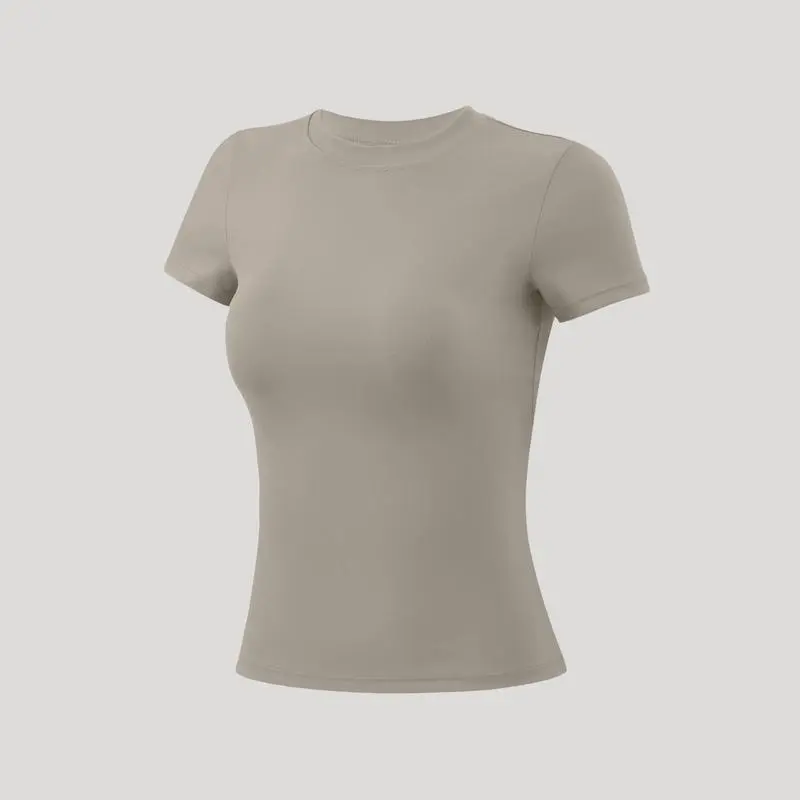 Sports Tee Round Neck Slim