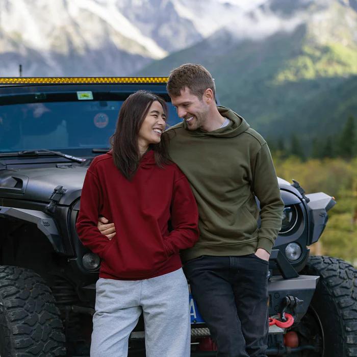 Men’s Waterproof Stain-Resistant Heavyweight Fleece Hoodie (11.3 oz Softshell)