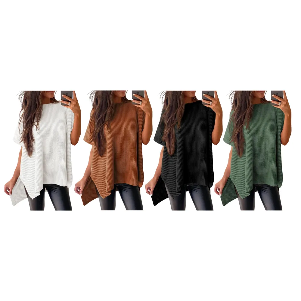 Women's Fall Clothing Oversized Knit Top