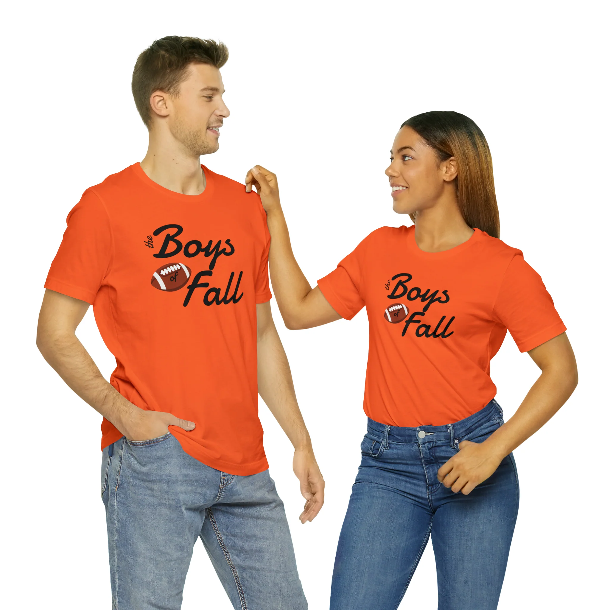 Boys of Fall Football Patch Unisex Softstyle T-Shirt