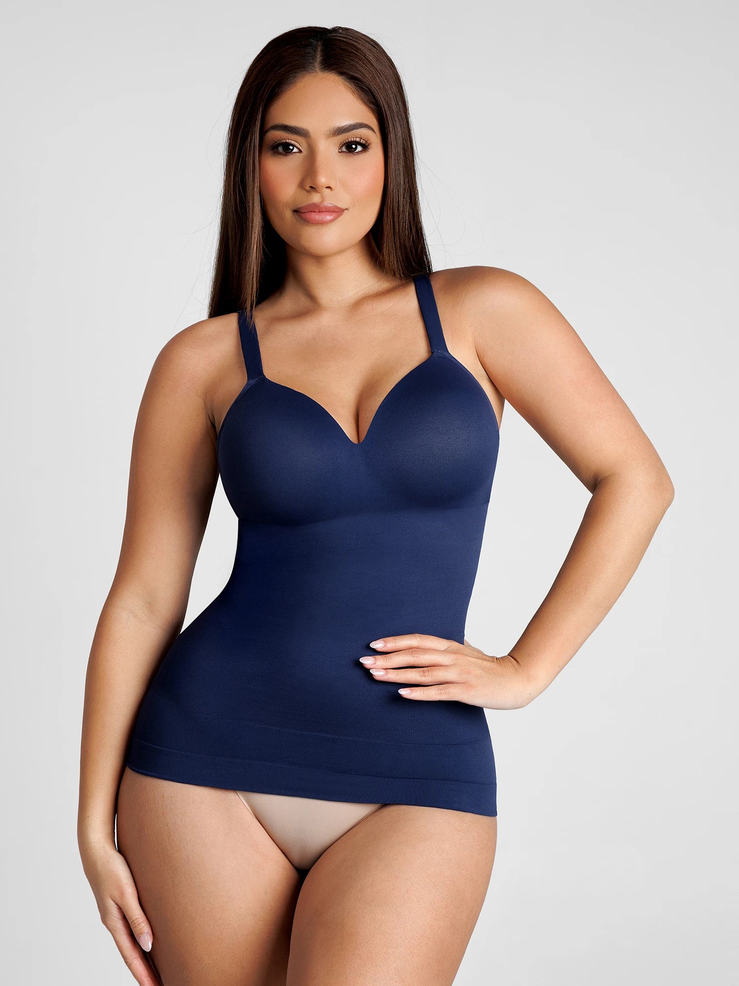 Feelingirl Seamless Built-In Bra Cami Top