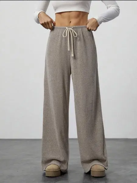 Comfortable Wide Leg Casual Jogging Pants