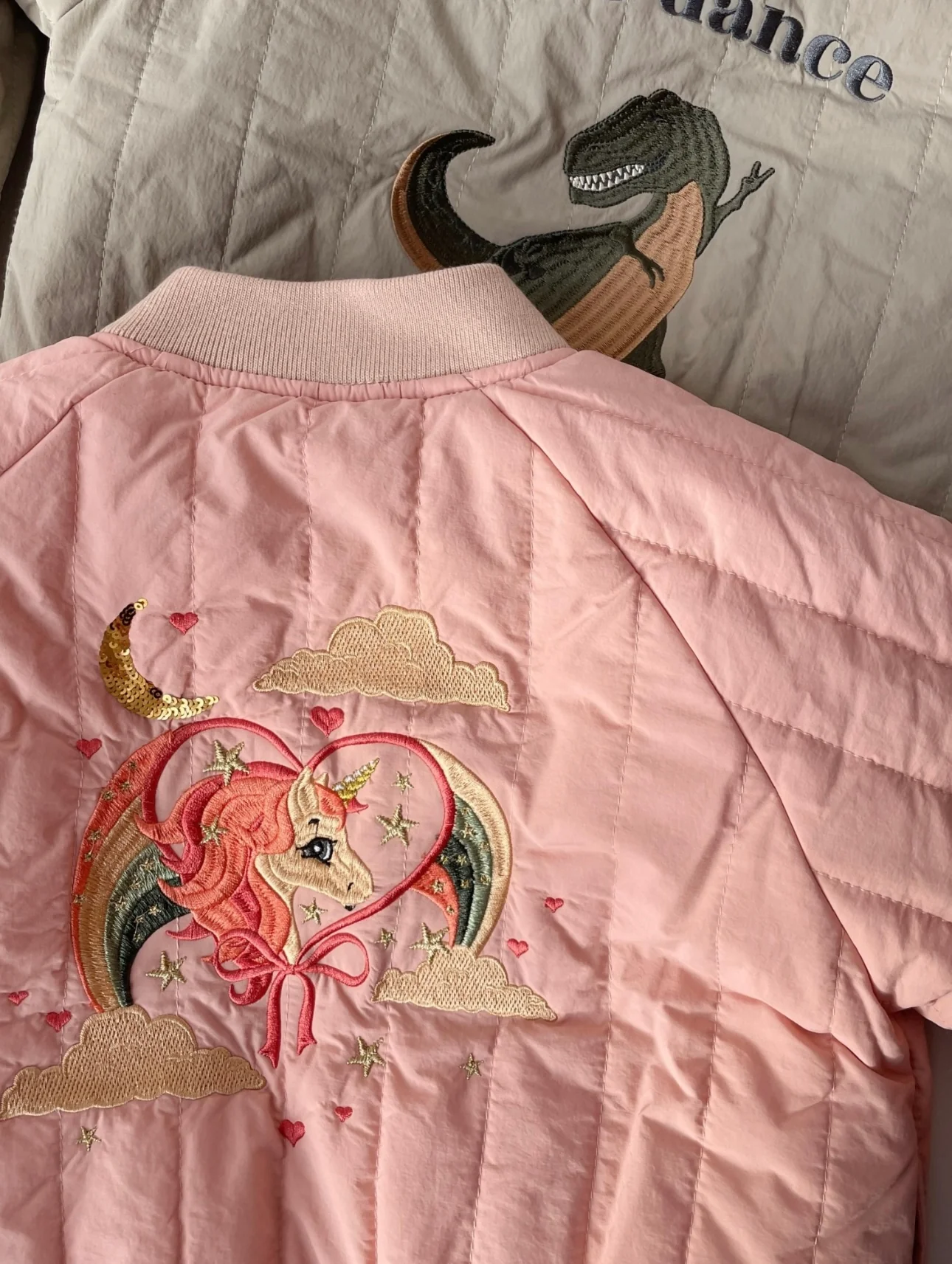 JUNO BOMBER JACKET: MELLOW ROSE