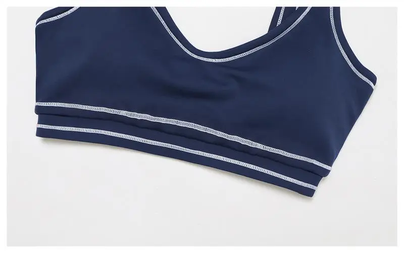 Women’s 2-Piece Sports Set – Color-Block Yoga Outfit