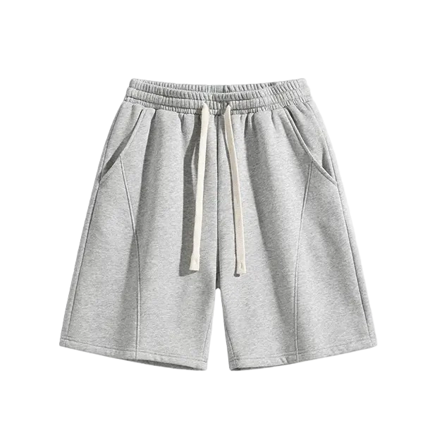 Men's Lightweight Breathable Pocket Waist Shorts - Casual Workout & All-Season Bottoms