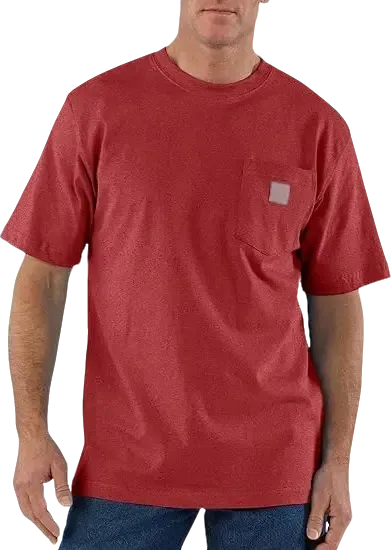 🔥Last Day Promotion!CHT Men's K87 Workwear Loose Fit Heavyweight Short-Sleeve Pocket T-Shirt (Also Available in Big & Tall)