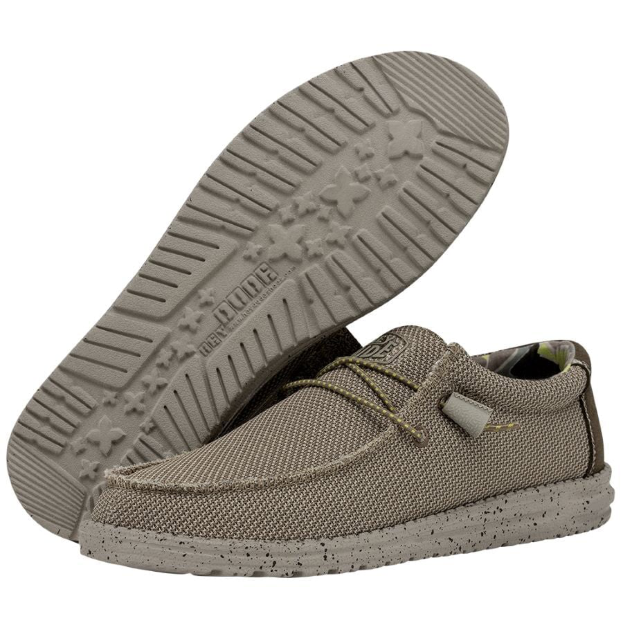 DUDE MEN'S WALLY SOX TRIPLE NEEDLE CAMEL - 40020266