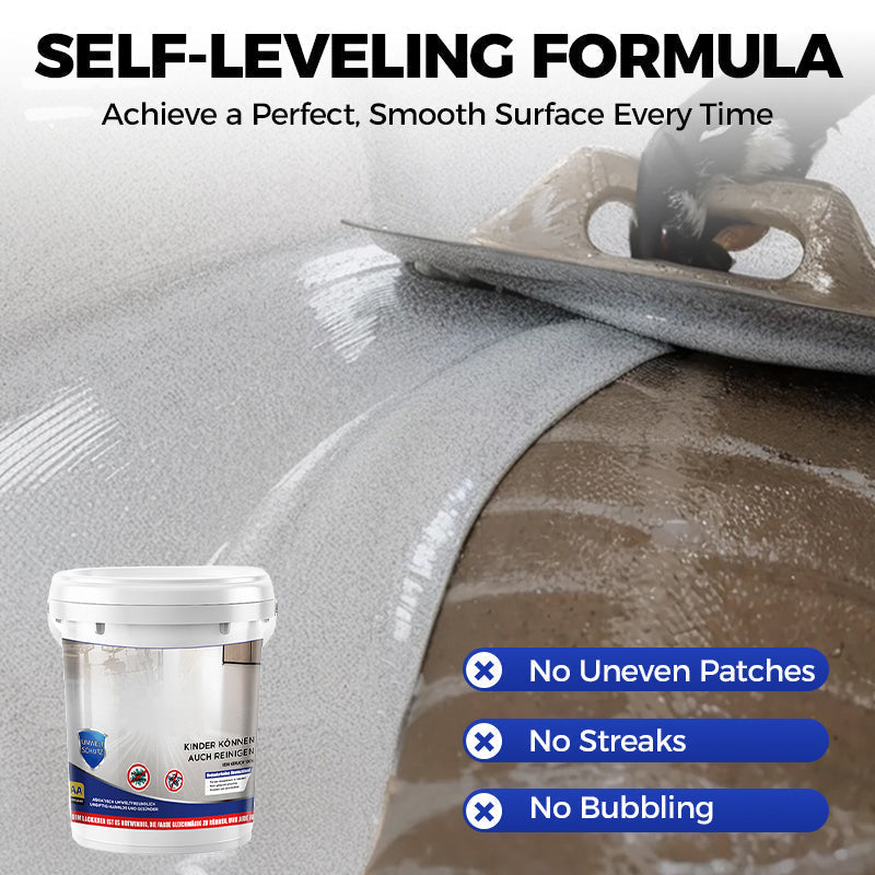 🔥High-Gloss Marble Finish Epoxy Floor Coating