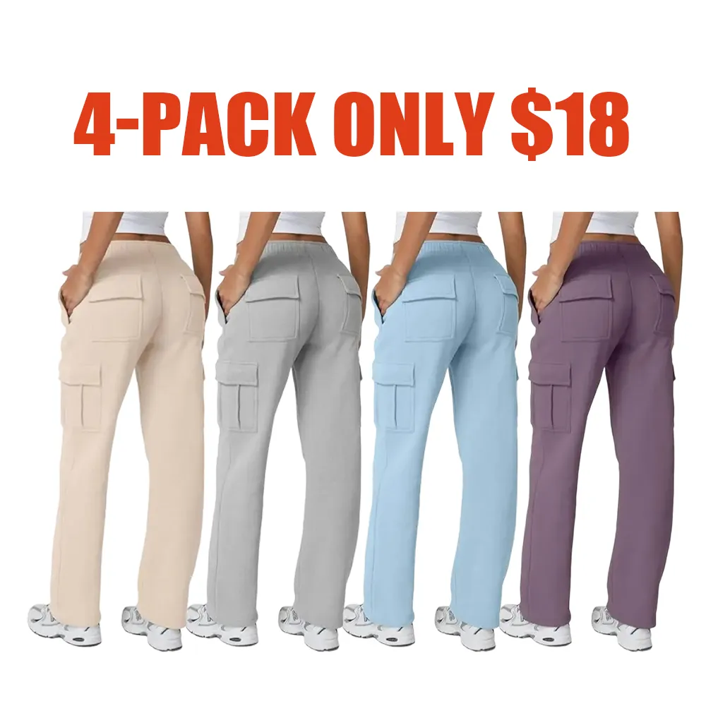 Women's pocket trousers