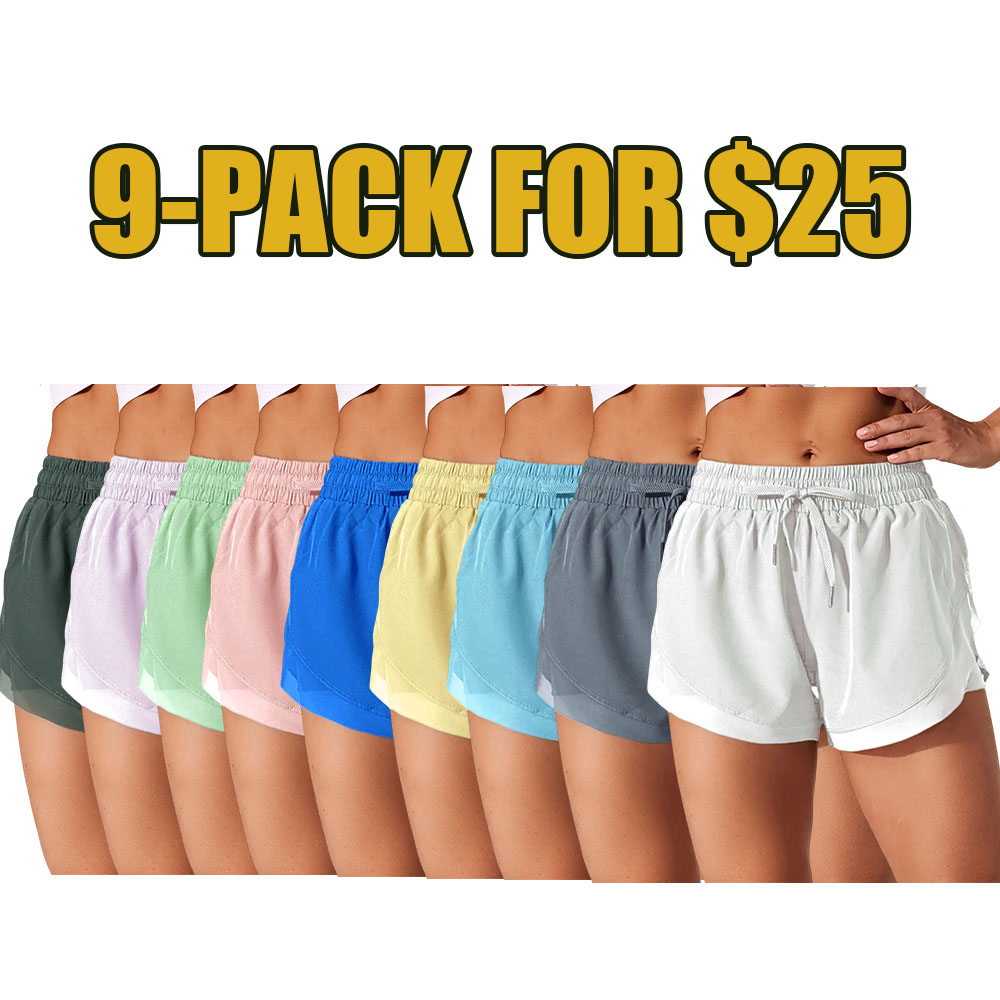 Drawstring Contrast Flowy Mesh Dolphin 2-in-1 Shorts – Lightweight, Comfortable & Stylish