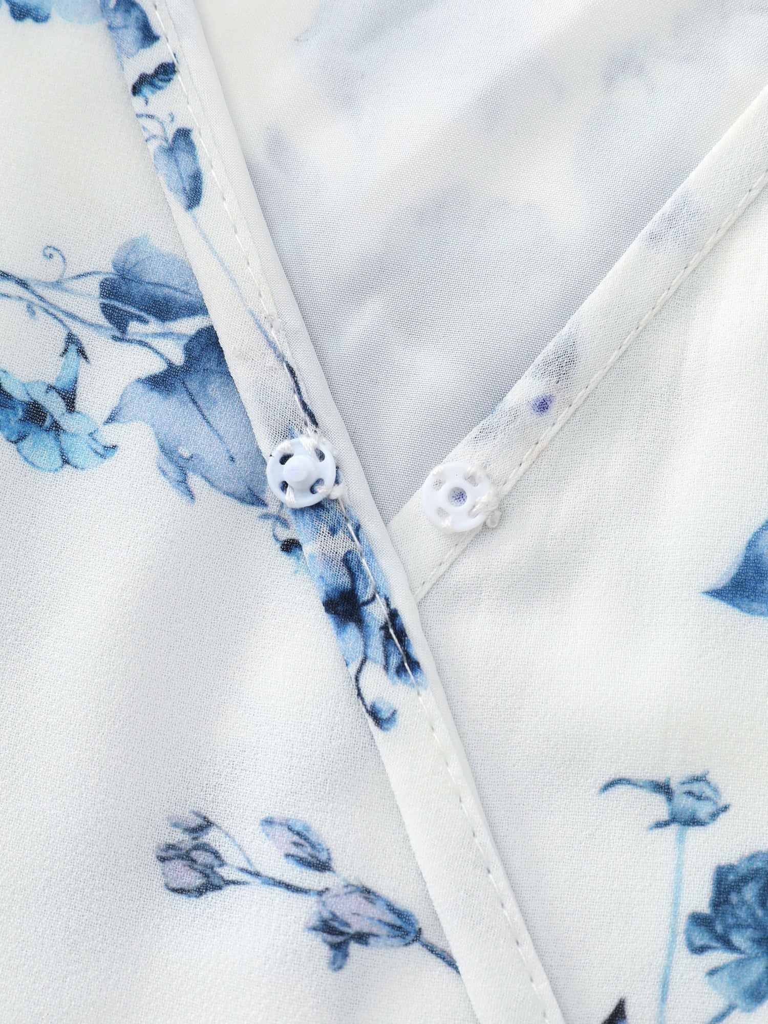 Floral Elegance Tiered V-Neck Maxi Dress