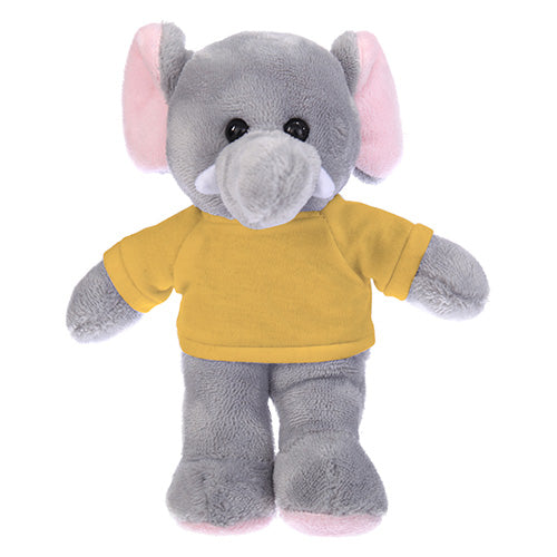 Soft Plush Elephant with Tee 8inch