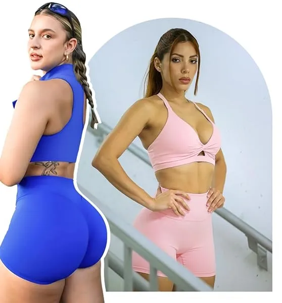 Women's High Waist Sports Shorts