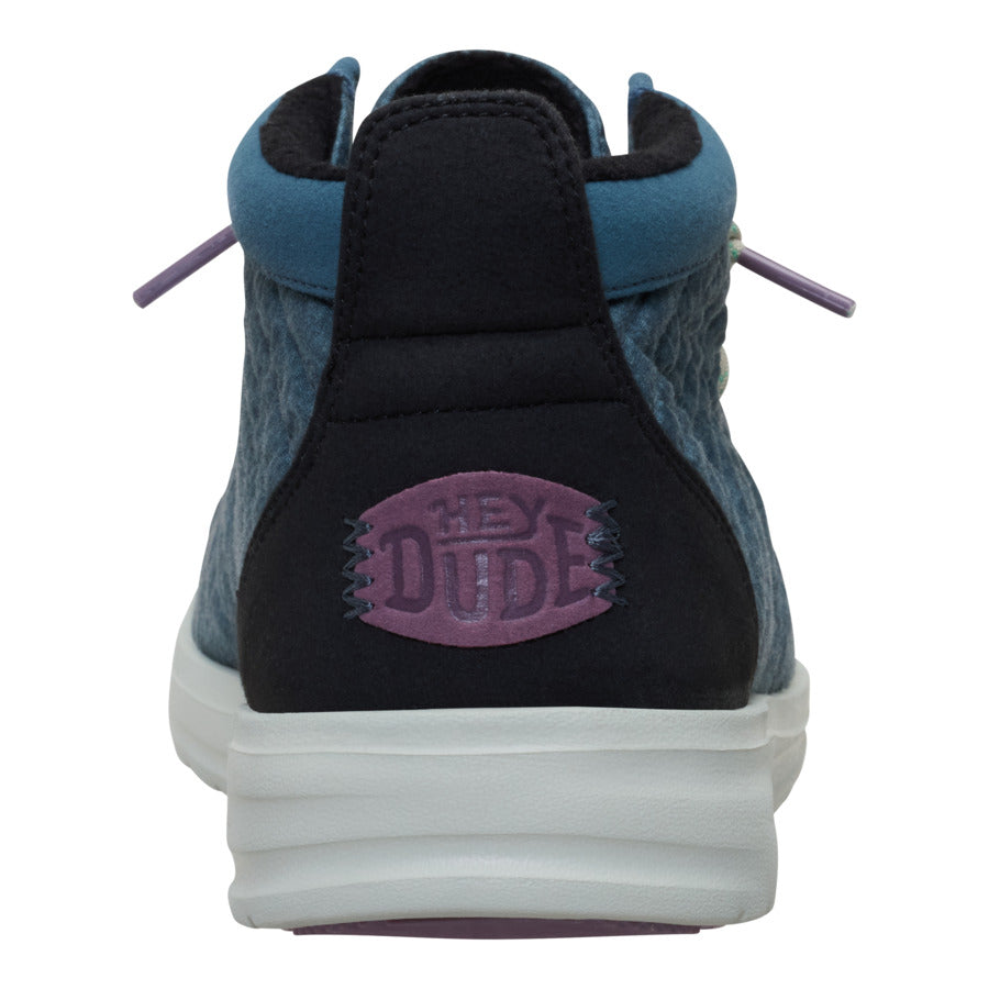 Wally Mid Gripr Washed Quilt - Stormy Blue/Multi