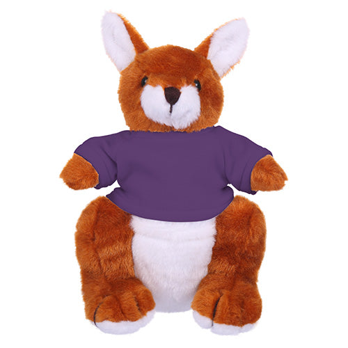 Soft Plush Kangaroo with Tee 8inch