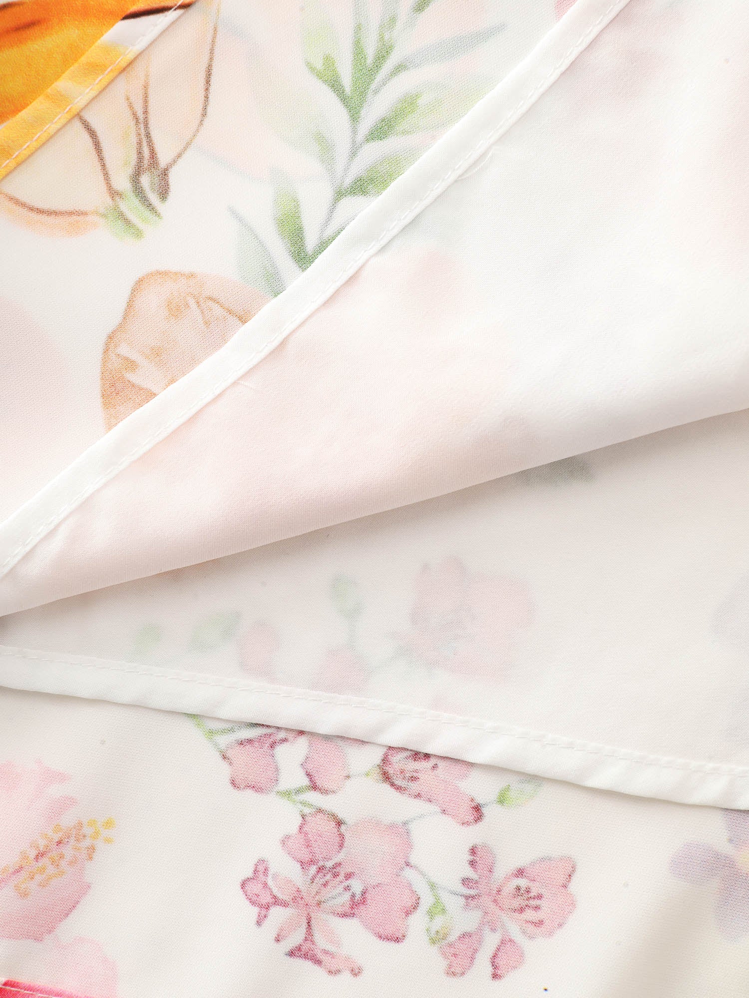 Supersoft Floral Print Square Neckline Romper