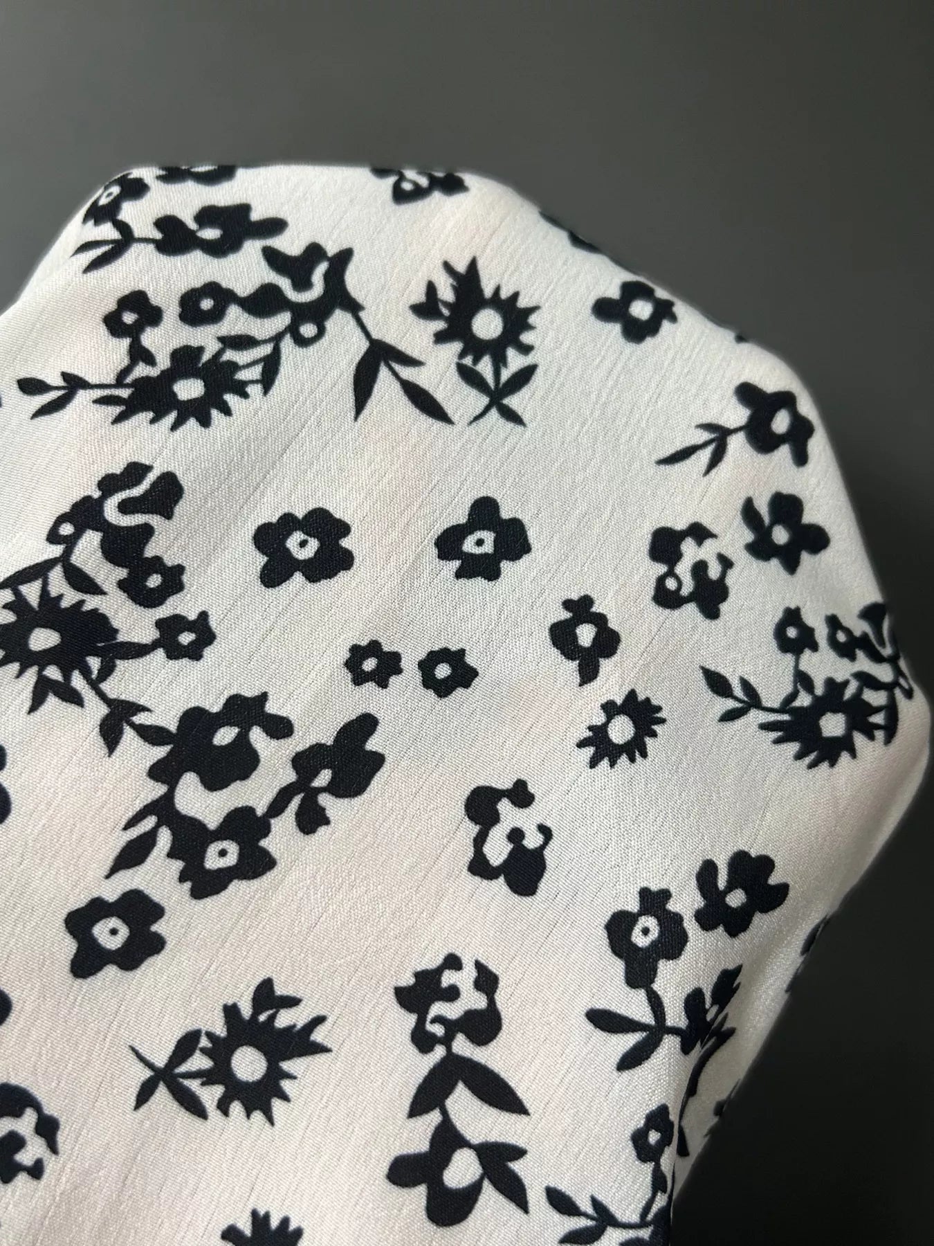 Floral Print Long Sleeve Button-Down Shirt