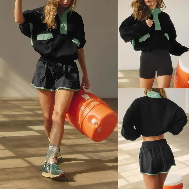 Women's Two Piece Short Sets Summer Lounge Sweatsuits(Just $3 a set!)