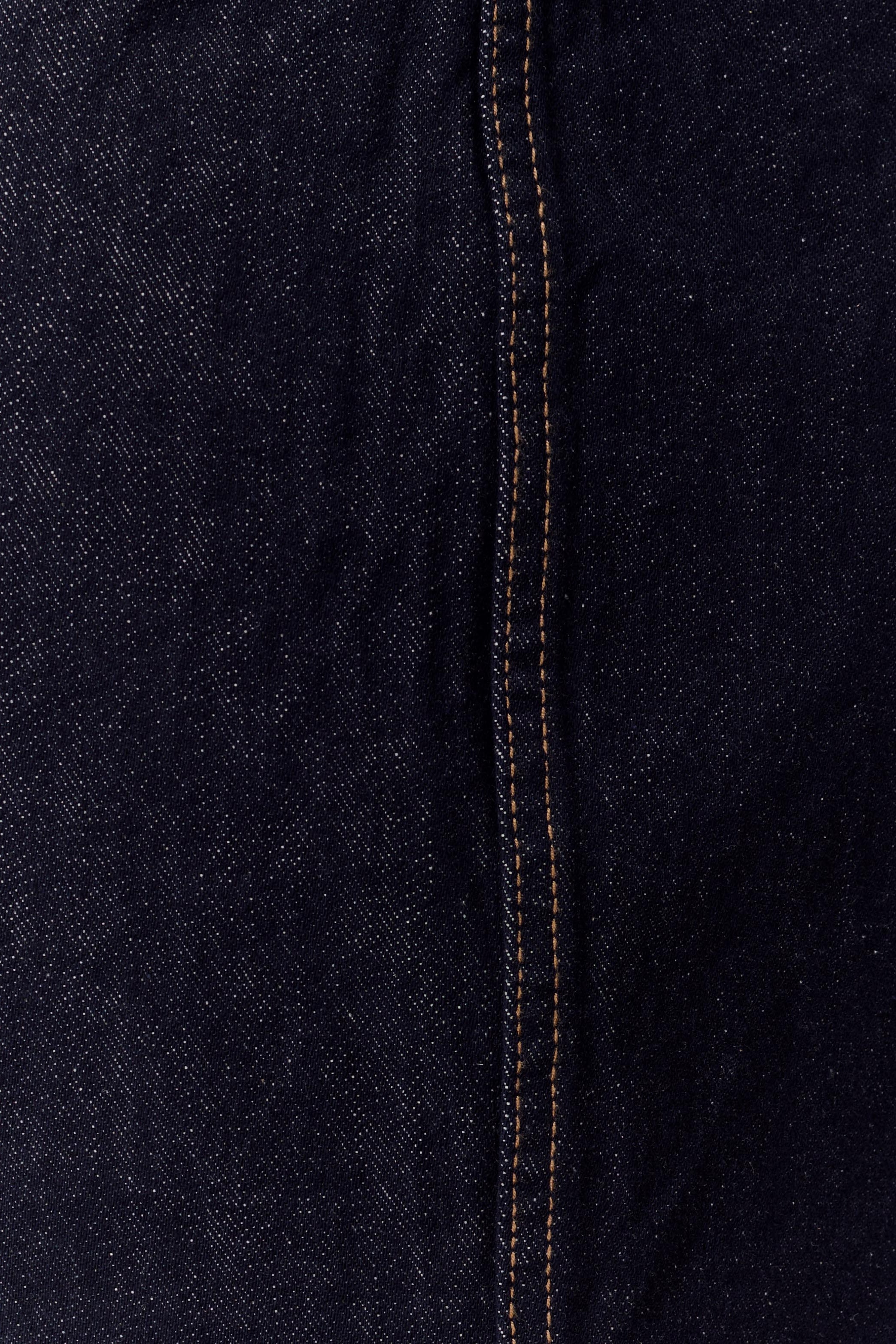 Blue Denim Mini Skirt