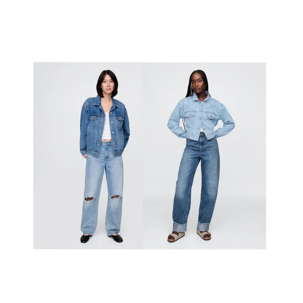 Women's High Rise Barrel Jeans