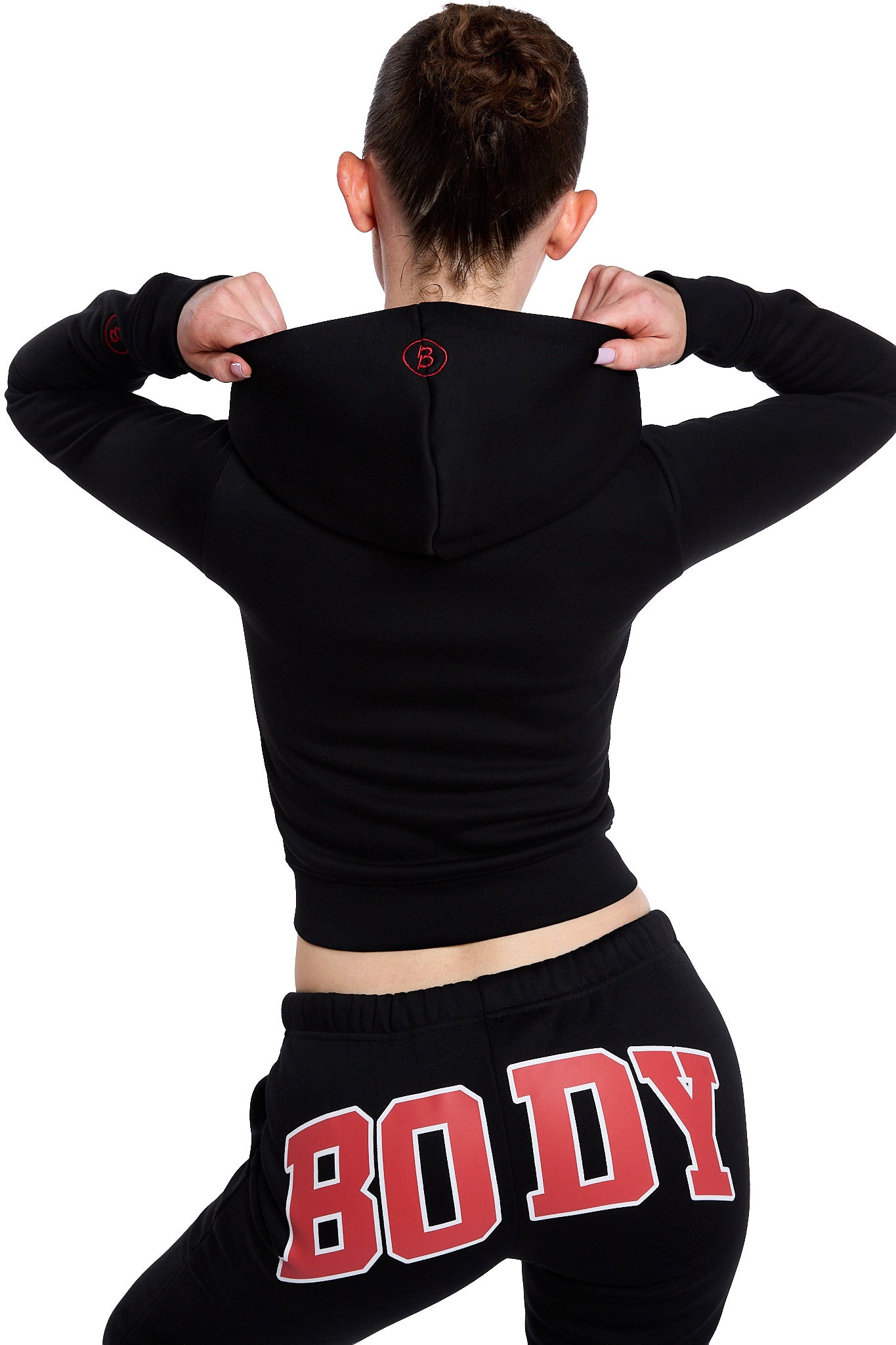 BACKSHOT SWEATPANTS 2.0 (BLACK/RED)