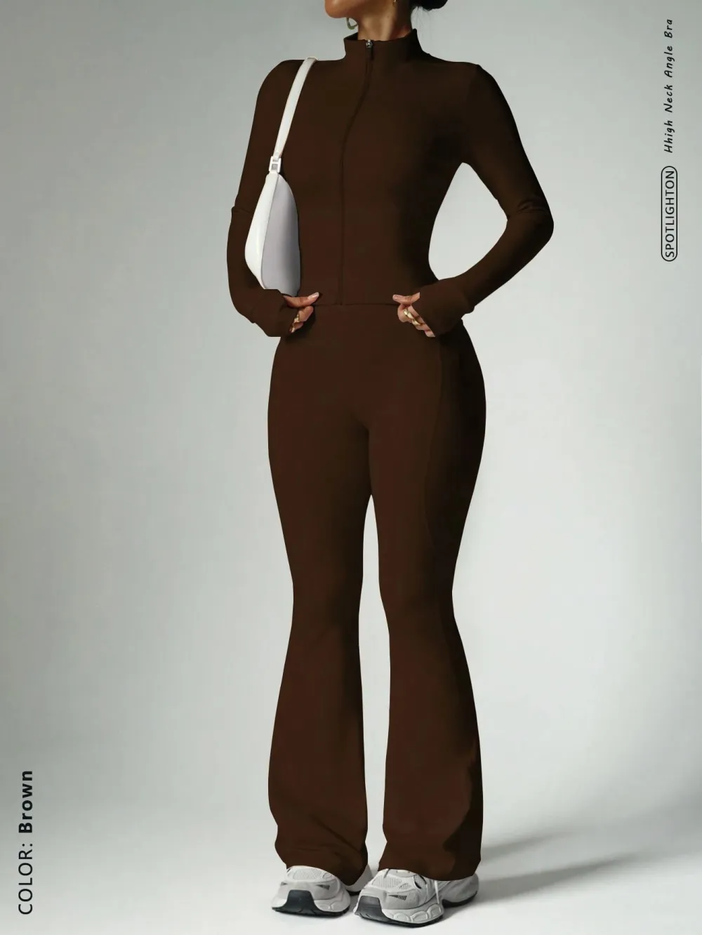 Women's Street Style 2-Piece Bodycon Activewear Set