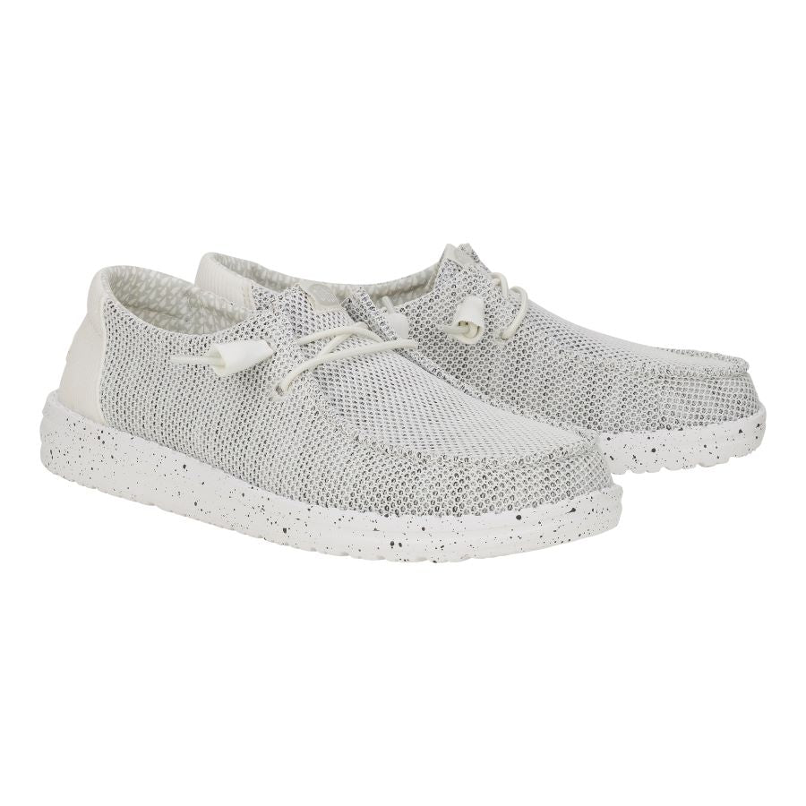 Wendy Stretch Sox Wide - Stone White