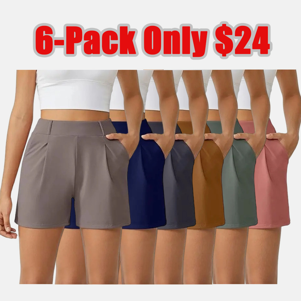 Shorts for Women Trendy High Waisted Casual Summer Shorts 2026 Athletic Shorts with Pockets Fit Outdoorfun
