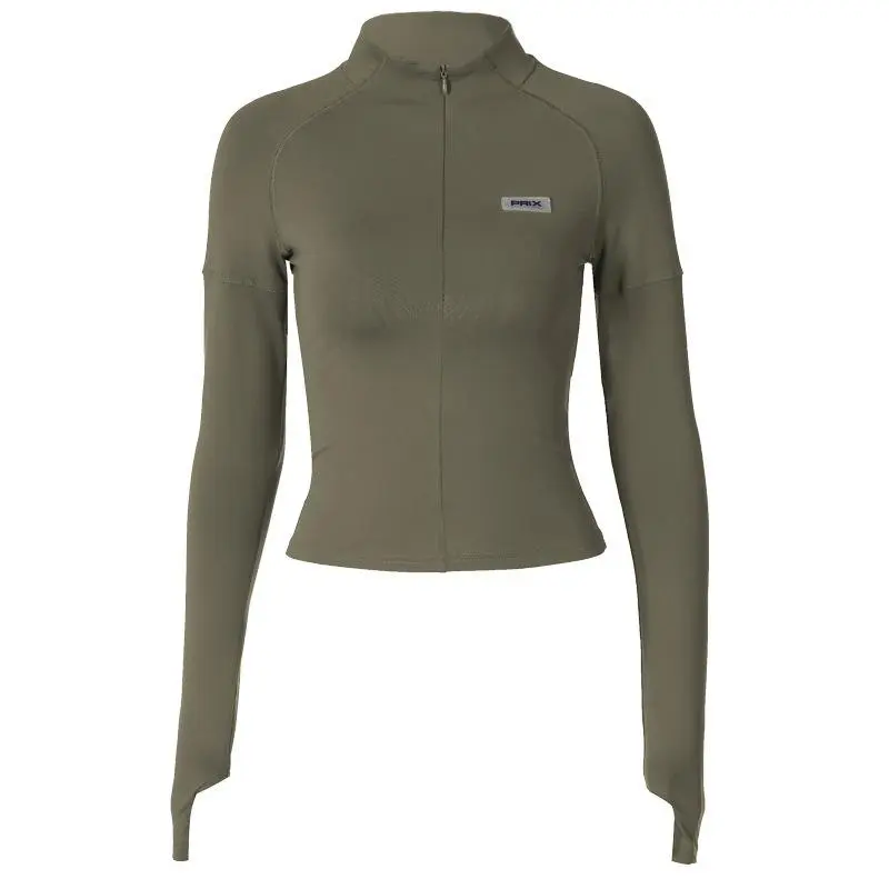 Women's Zipper Crop Jacket